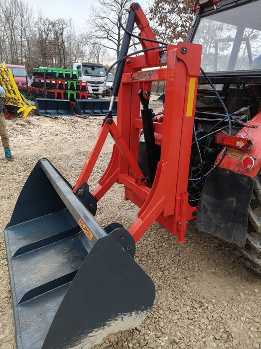 Widły do bel podnośnik tur na tył Tuz ciągnika 3.5m ładowacz łycha