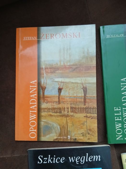 Cztery  książki  S. Żeromskiego z B . Prusa, H Sienkiewicz