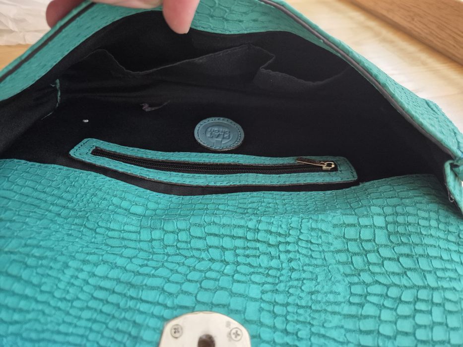 Клатч шкіряний PLAT ON OFF