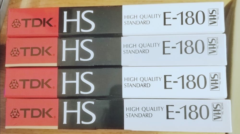 Видеокассеты VHS TDK