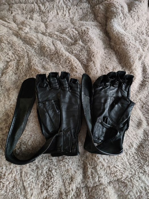 Rękawice skórzane MMA r. XL