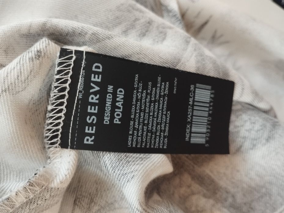 Bluzka elegancka Reserved 36 S piękna nowa
