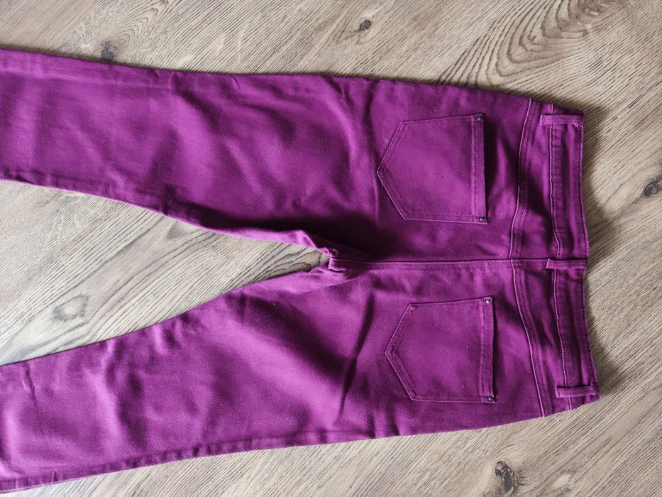 Spodnie damskie fuksja M&Co rozmiar M