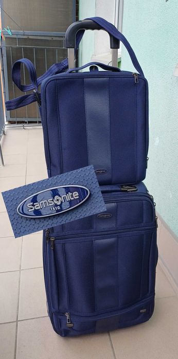 Zestaw podróżny Samsonite 2 w 1 : walizka kabinowa + torba podręczna