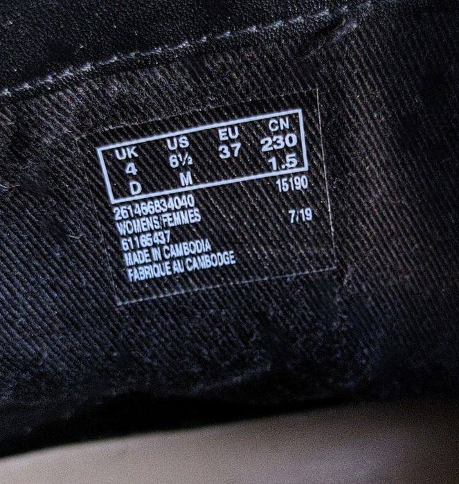 24см Ботильйони clarks сапоги зимові теплі