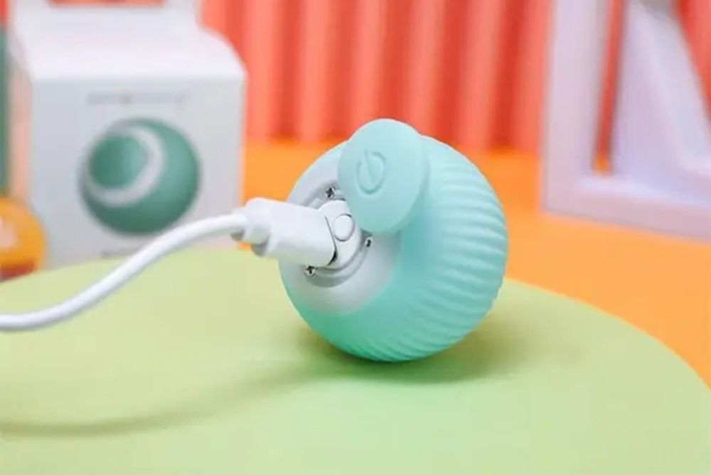 Інтерактивна іграшка м'яч для котів 4,3см Смарт іграшка