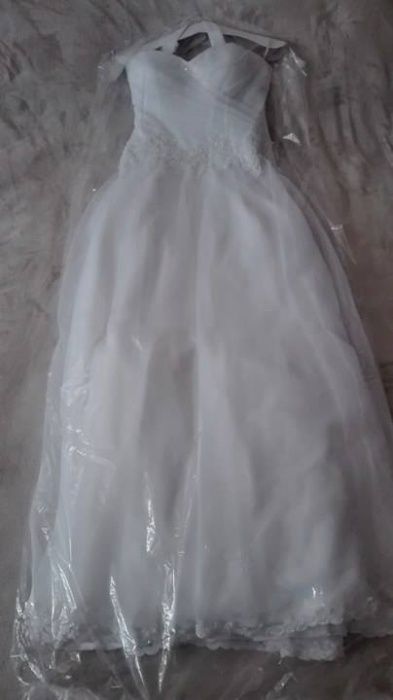 Suknia Ślubna  z bolerkiem