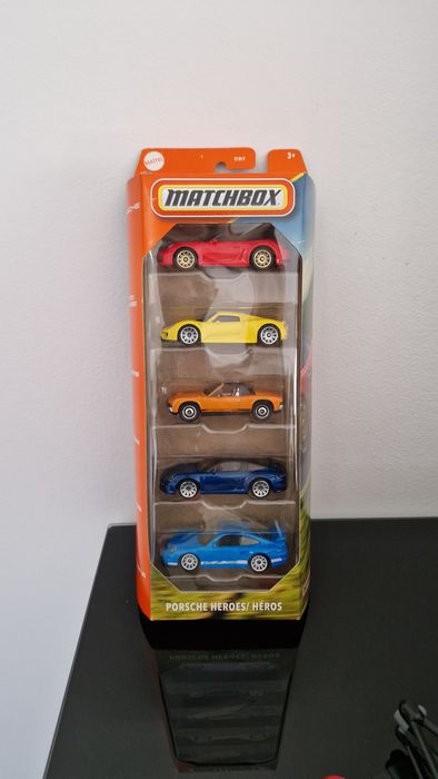 Matchbox 5 pack Porsche