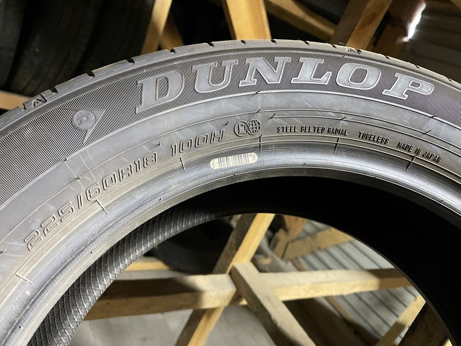 Шини літо 225/60R18 DUNLOP PT30 7+мм 2або4шт