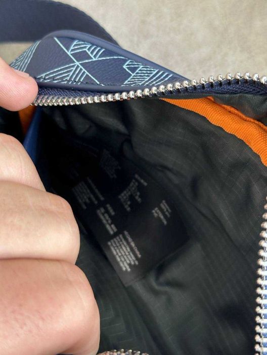 Nowa torba Lacoste – listonoszka / saszetka na ramię, granatowa