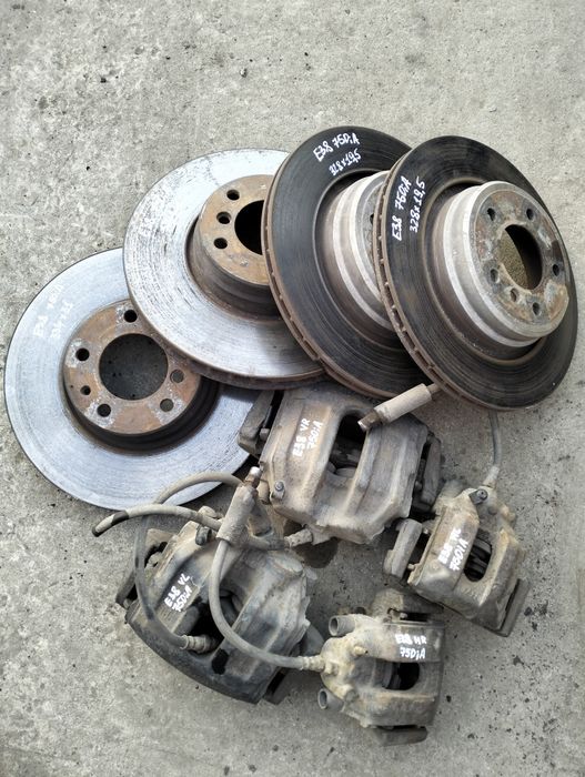 Комплект гальм, супорта, BMW e38 750i 740d 730d