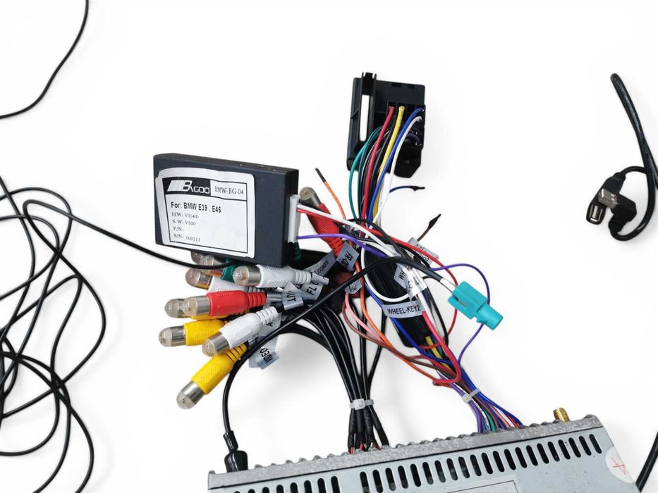 Radio dotykowe bmw e46 e39 bluetooth aux usb CD