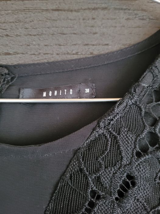 Czarna koronkowa sukienka mohito