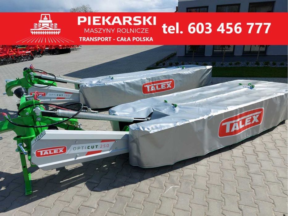 Kosiarka dyskowa Talex Opti Cut 2,2 /2,6 / 3 / 3,2 m NOWY TYP