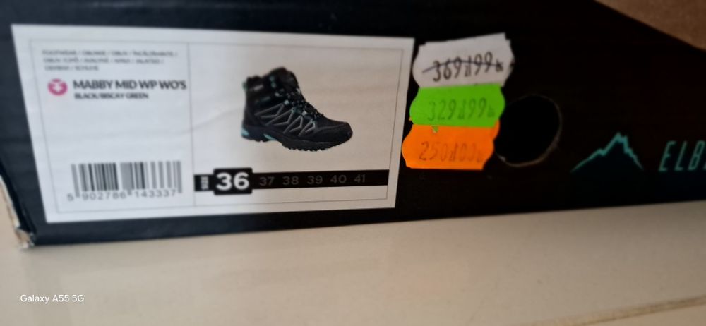 Buty zimowe Elbrus rozmiar 36, jak nowe