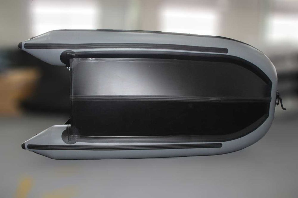 Ponton PVC Bering 400, zestaw MAX. Szaro czarny