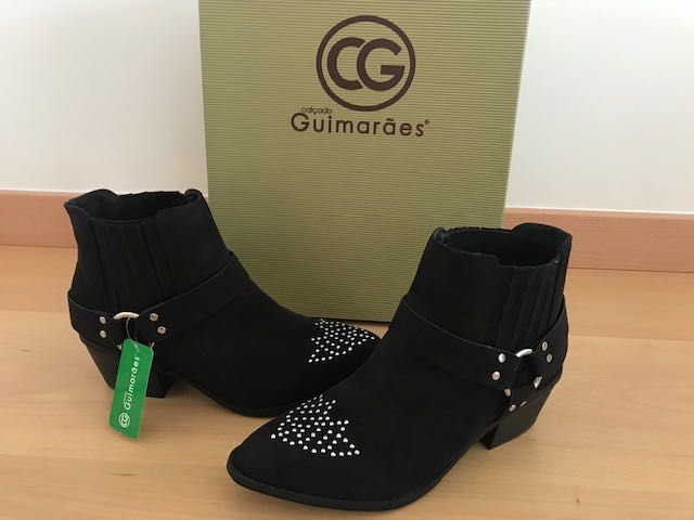 Botas Pretas Novas Nº 39