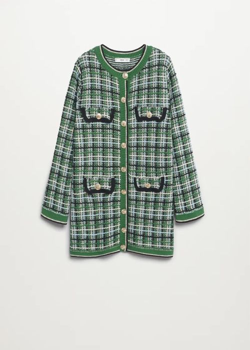 Кардиган mango манго под твид