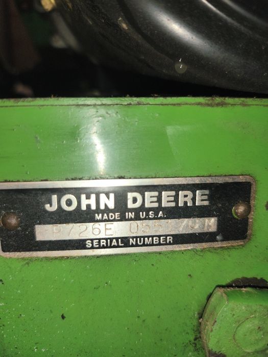 Odśnieżarka John Deere 726