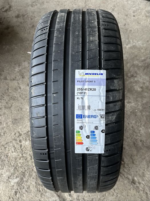 255/40R20 101Y Michelin Pilot Sport 5 нові літні шини