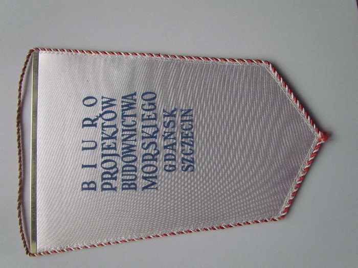 Proporczyk Projmors Biuro Projektów Budownictwa Morskiego Gdańsk