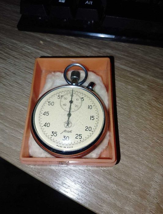 Секундомер Агат, знак качества (Made in USSR)