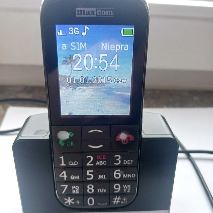 telefon dla seniora - tanio