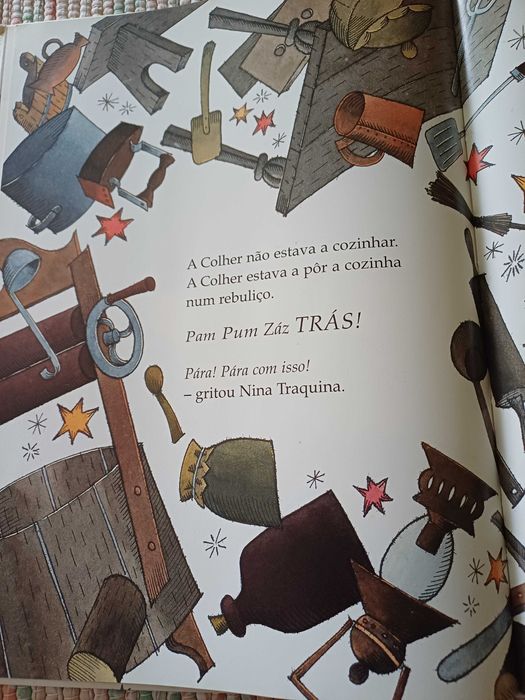 Livro  Nina Traquina de David Lucas
