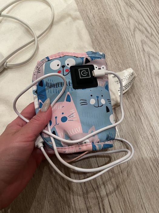 Підігрівач для дитячих пляшечок + пеленка від коліків