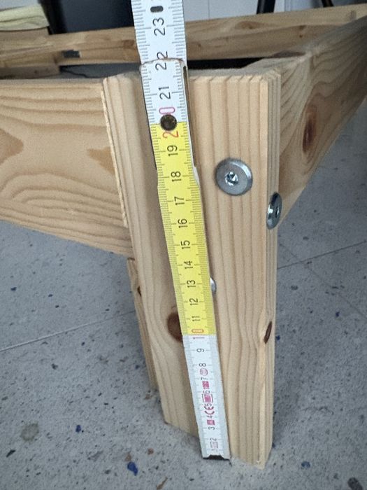 Rama łożka 90x200, Ikea Neiden