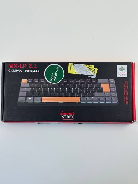 Клавіатура Cherry MX-LP 2.1 Compact Wireless QWERTZ Black