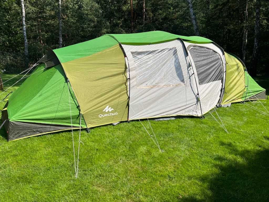Quechua Arpenaz Family 8.4 Xl Zielony namiot 8 osobowy 4 sypialnie Radzymin OLX.pl