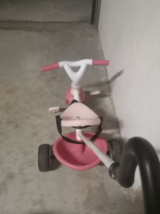 Triciclo 2 em 1 rosa