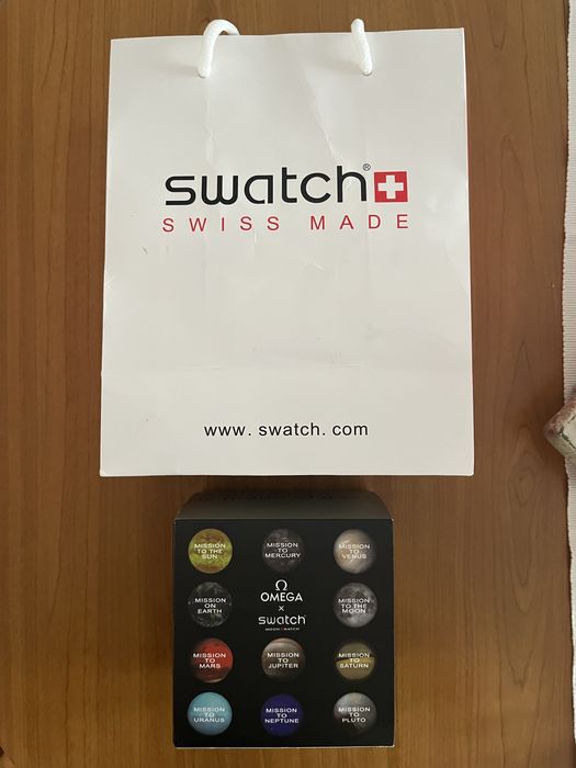 Relogio MoonSwatch Omega x Swatch