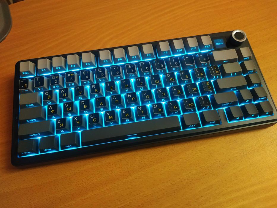 AULA F75 MAX 75%-я механическая клавиатура с RGB BT 2.4G USB