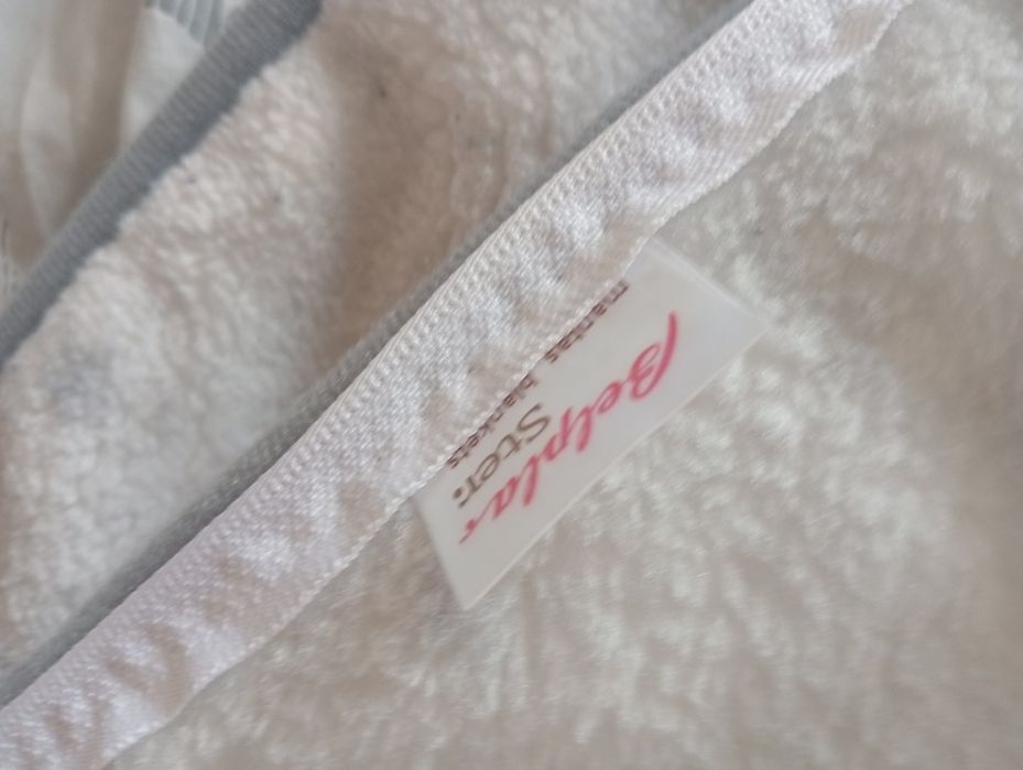 Cobertor bebé quentinho com fecho e molas