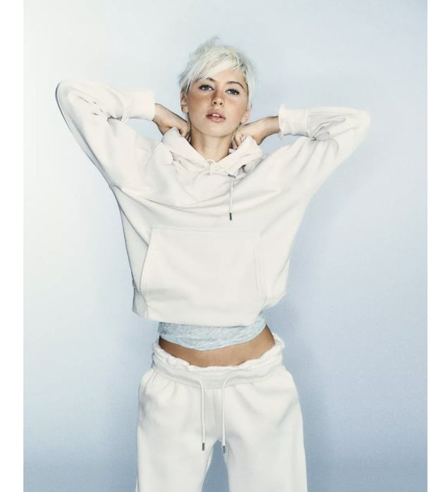Подростковая школьная кофта свитшот ZARA худи zara на девочку p.158 - 164 см