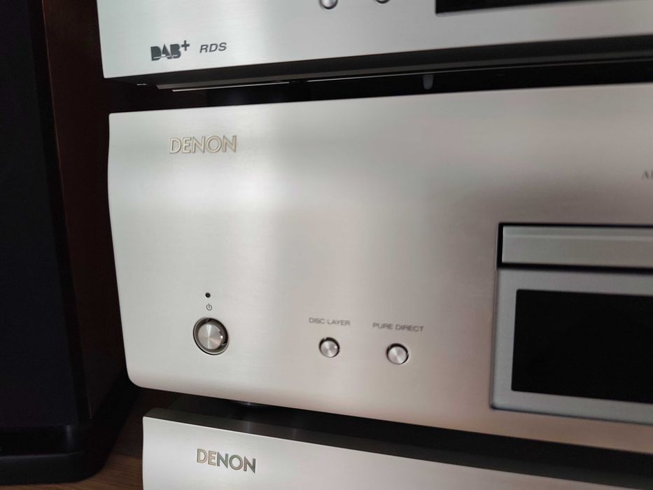 Denon DCD-1600NE, odtwarzacz CD, kolor srebrny, stan bardzo dobry