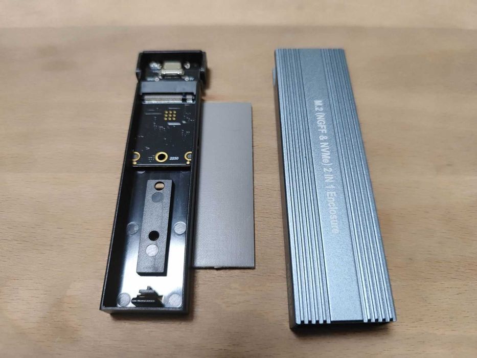 Корпус SSD Адаптер m.2 NVMe PCIe USB 3.1