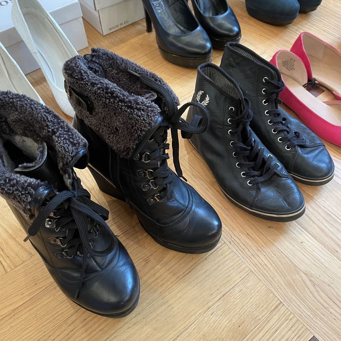 Ціна за 10шт! Взуття шкіряне жіноче 36 - 37 розмір.