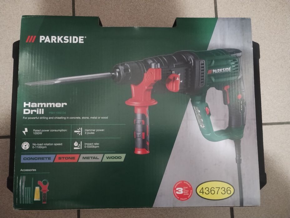 Młotowiertarka Parkside PBH 1050 w