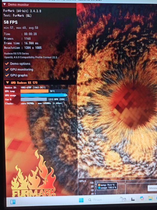 Комп'ютер Ryzen 5 2600 RX-570 (8gb) DDR4-16 gb