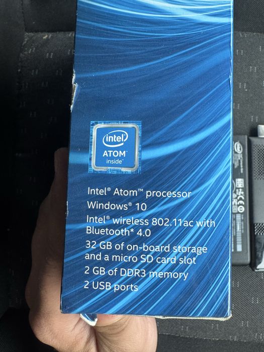 Міні ПК Intel Compute Stick / Windows 10 / Версії Atom та Core m3