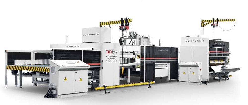 Automatyczna rolownica - prasa do materacy