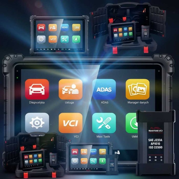 AUTEL MaxiSYS MS909 flash Programowanie ONLINE Topologia+DIAG. EV, HEV