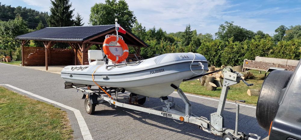 RIB morski hypalon zarejestrowany