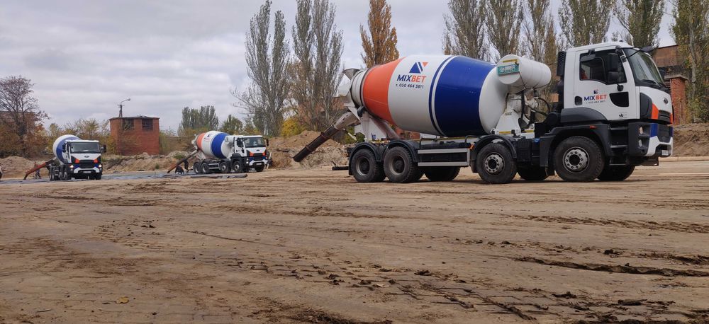 Бетон з доставкою м. Кам'янське та райони