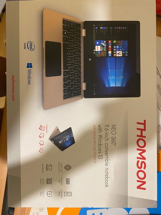 computador portátil thomson + capa pc