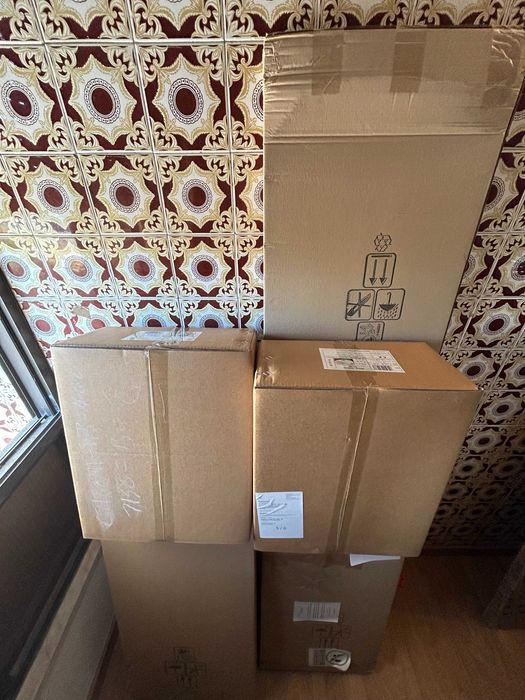 Móvel WC 2 Lavatórios com tulha NOVO