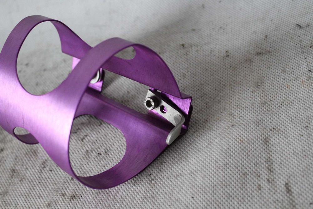 koszyk uchwyt na bidon RINGLE purple h2o retro mtb 90' db2